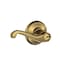 Schlage Schlage Flair Antique Brass Entry Door Knob 1-3/8 in. F51VFLA609 - alternate 2